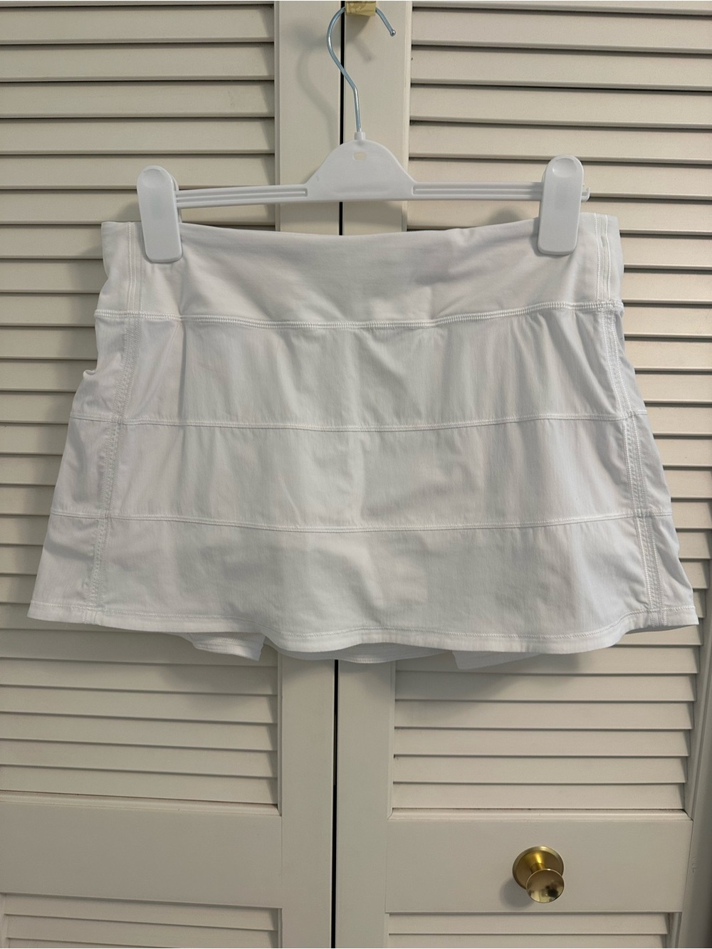 lululemon athletica White Skort with Built-In Shorts